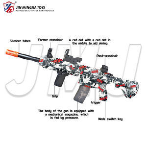 Haute Qualité M416 Motorisé <span class=keywords><strong>Fusil</strong></span> Simulation Jouet GelBall Pistolet Électronique En Plastique Jouet avec Boîte De Couleur pour Enfants - Product Image 3