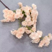 Pabrik Grosir Bunga Sakura Sutra Buatan Tangan Berkualitas Tinggi Warna Pink Jepang untuk Dekorasi Pernikahan & Hari Ibu