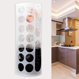 믹스웨어스 플라스틱 장바구니 보관 홀더 쓰레기 봉투 디스펜서 비닐 홀더 가방 정리함 - Product Image 1