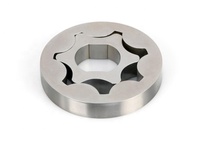 DewinTech Rotor de pompe à huile en acier inoxydable sinterisé, arbre de rotor de moteur nickelé, pièces de pompe à huile automobile haute pression 1250 Mpa