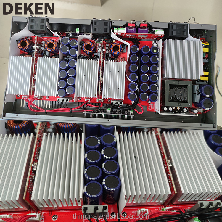 DEKEN DA-4800 amplificadores 800W 1U 4 канала профессиональный аудио 1U усилитель мощности для спикер аудио система звука