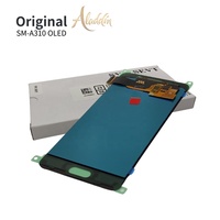 Téléphones portables OLED d'origine LCD pour Samsung A310 A3 2016 Pièces détachées pour téléphones portables LCD Remplacements Réparation avec LCD Service Pack