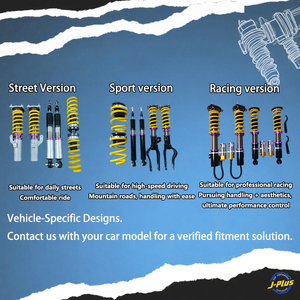 ชุด coilover: Jplus ระบบกันสะเทือนแบบสปอร์ตปรับได้<span class=keywords><strong>ส</strong></span>ำหรับ MAZDA <span class=keywords><strong>323</strong></span> GTX - Track โช้คอัพพร้อมใช้งาน - Product Image 4