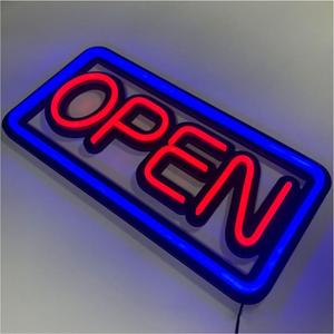 Insegna LED Multicolore 50cmX23cm, Luci al Neon Pubblicitarie, Impermeabile IPX3, Montaggio a Parete per Negozi, Eventi e Feste - Product Image 2