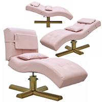 Moderne Professionelle Massageliege in Rosa-Gold für Salons, Luxuriöse Schönheitsliege, Beste Massageliege
