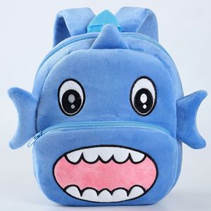 PLAYMAX New Original Animal Shape Kids <b>Backpack</b> Creative 3D Plush Design School Bag Cute Cartoon Mesh Zipper 20-35L Capacity 15" - Product Image 6