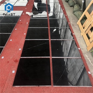 Cina Vendite Dirette Della Fabbrica A Buon Mercato Nero Margiua Marquina Nero pavimenti in piastrelle di pietra - Product Image 2