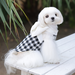 Vêtements de Noël pour animaux de compagnie à <span class=keywords><strong>prix</strong></span> abordable, style princesse mignon avec nœud, pour <span class=keywords><strong>Chihuahua</strong></span>, Papillon, chat, chien, pour mariage, fête, anniversaire, festival - Product Image 2