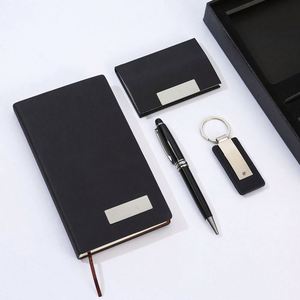 Executive Gift <b>Set</b> Custom PU Leather A6 <b>Notebook</b> & Digital Printed Keychain-Promotional Corporate Gifts & Office Essentials - Product Image 4