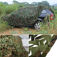 Rouleau de filet Camo à aiguille de pin-Résistant thermique/radar pour le camping en plein air, comprend un outil de coupe en forme de S