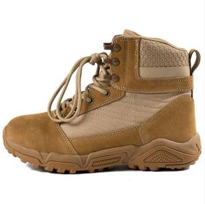 Botas de Tobillo HPB0129 Personalizadas, Antideslizantes, Color Coyote Marrón, Hechas en China y Guatemala - Product Image 2