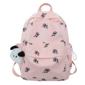 Nueva <span class=keywords><strong>Mochila</strong></span> <span class=keywords><strong>Escolar</strong></span> Oxford de Moda, Impermeable, Ligera, Informal, Deportiva, de Diseño, para Estudiantes, Personalizada, de Poliéster con Estampado, para Viajes - Product Image 1