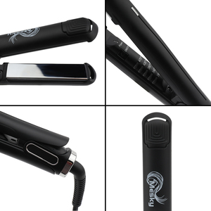 Chuyên Nghiệp 2in1paris Tourmaline Pro Titan Tỏa Sáng Nhật Bản Tóc Thẳng Sắt Tóc Ép & Curler - Product Image 4