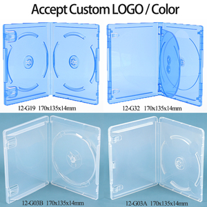 Boîtier de remplacement vide SUNSHING en plastique <span class=keywords><strong>PS1</strong></span> 2 3 4 5 pour jeux vidéo, emballage de médias DVD CD pour UMD XBOX 360 WII - Product Image 4