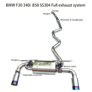 Nouveau tuyau de silencieux en acier inoxydable à <span class=keywords><strong>prix</strong></span> d'usine pour système d'échappement B58 F30 Catback d'échappement de réglage efficace - Product Image 5