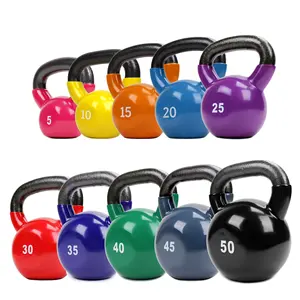 1-50kg Factory Wholesale Adjustable Strength Weight Training Gym equipment Custom Competition Kettlebell sets