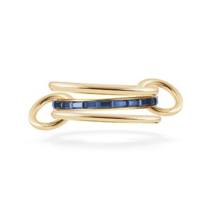 yunnique style stacked cubic three-layer three-ring full diamond stacked ring for women, titanium steel, light luxu - Product Image 1