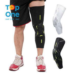 Top One Anti-Colisión Compresión completa Rodillera de silicona Manga Protección deportiva para hombres y mujeres Codo largo y rodilleras - Product Image 1