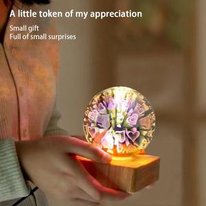 Lampe USB créative et romantique à projection ciel étoilé et feux d'artifice, pour chambre à coucher, chevet, ambiance décorative, lampe de projection pour un sommeil réparateur - Product Image 5