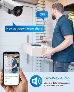 Gwsecu 8 kênh CCTV an ninh Hệ thống <span class=keywords><strong>Camera</strong></span> POE 12MP máy ảnh với NVR Kit 4k 2-cách âm thanh ai đầy đủ màu sắc cho Nhà Kinh Doanh - Product Image 3