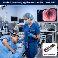 Module de caméra VGA, capteur CMOS, USB 2.0, 15-30fps MJPEG, taille ultra-compacte pour Windows, Android, intégration personnalisée de systèmes médicaux