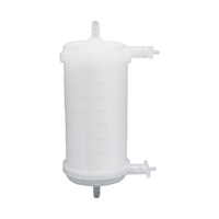 Filtre à capsule stérile 0,2 μm en PTFE, raccord de tuyau 8 mm, autoclavable pour la ventilation des cuves de fermentation