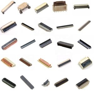 Top dưới liên hệ với 4-96 Pin 0.4 0.5 0.6 0.7 1.0mm Pitch với khóa ngang dọc zif SMT LCD hirose ffc FPC kết nối - Product Image 1