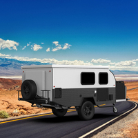 Caravana Plegable Extensible con Aire Acondicionado Opus de 12v para Viajes al Aire Libre