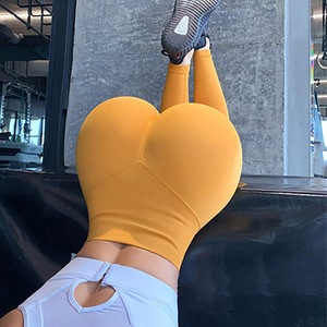 Leggings de yoga pour femmes, taille haute, recyclés, personnalisés, design tendance, leggings serrés, vêtements de sport pour femmes, entraînement, leggings à fronces Tik Tok - Product Image 5