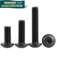 Vis à tête fraisée à six pans creux en acier 35CrMo, finition oxyde noir, UNC 1/4-20 5/16-18 3/8-16 ASME B18.3