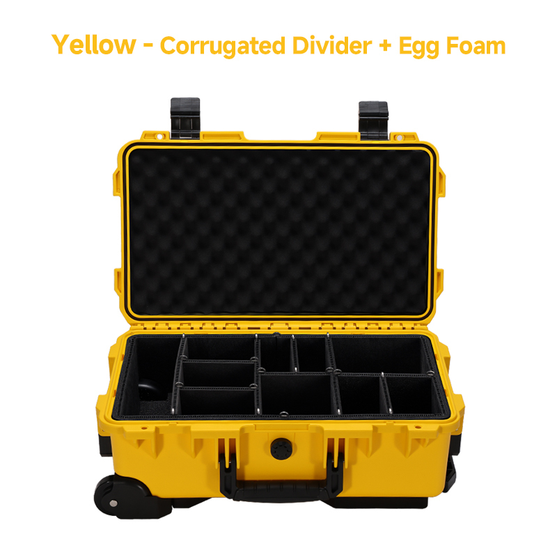Yellow-Corrugated Divider+Egg Foam
