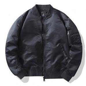 เสื้อแจ็กเก็ตนักบินแบบมีซิปสำหรับผู้ชายเสื้อแจ็คเก็ตนักบินบอมเบอร์ยุทธวิธีสำหรับฤดูใบไม้ร่วงฤดูใบไม้ร่วง - Product Image 6