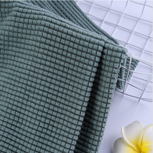 Funda para sofá y <span class=keywords><strong>silla</strong></span>, terciopelo <span class=keywords><strong>de</strong></span> maíz, a cuadros, poliéster, tejido polar, decoración del hogar, tela Jacquard - Product Image 2