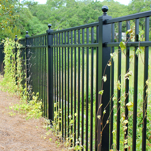 Recinzione di Sicurezza in Lega di Alluminio Verniciata a Polvere Nera, Facilmente Assemblabile e Personalizzabile, per Cortile, <span class=keywords><strong>Cancello</strong></span>, Piscina, Privacy, Durevole - Product Image 4