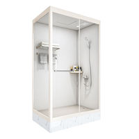 Unité de salle de bain préfabriquée tout-en-un autoportante Douche Toilette et Toilette Salle de bain portable Dosettes de salle de bain modulaires