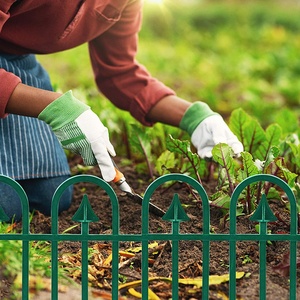 No-Dig Flexible Interlocking Shape Panels Decorative <b>Plastic</b> Garden Border Fence for Outdoor Walkway Patio - Product Image 5