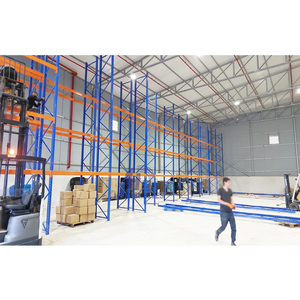 Personalización Sistema de estantería de palés Vigas de estante Empuje hacia atrás Sistemas de estantería de palés Estantería de palés industriales - Product Image 3