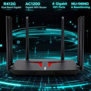 เราเตอร์ไวไฟ 1200Mbps ยี่ห้อ OEM สำหรับใช้ในบ้าน รองรับ Wi-Fi5 และ 5G พร้อมระบบ OpenWRT ราคาพิเศษ - Product Image 2