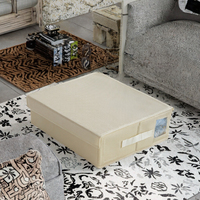 Organisateur de draps de lit pliant moderne Cubes de rangement de vêtements en tissu durable boîte de rangement multifonction pour literie de chambre à coucher