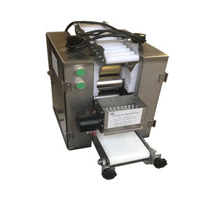Máquina automática comercial para hacer piel de bola de masa hervida Roti con motor de acero inoxidable - Product Image 1