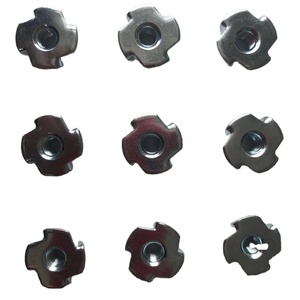 T <strong>Nut</strong> Zinc Plated 4 Prong <strong>Tee</strong> <strong>Nuts</strong> M6 X 9 - Product Image 5