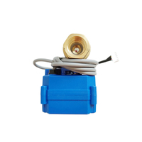 Wasserleckage-Schutzsystem Wasserleckage-Detektoren Messing-Autoabschaltventil DN15 1/2 Zoll und 8 Wassersensoren 6m für Haussicherheit