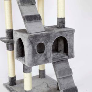 Torre per gatti Multi-livello di <span class=keywords><strong>Amazon</strong></span>, alta 66 pollici, con ampio condominio spazioso e ampi tiragraffi imbottiti - Product Image 6