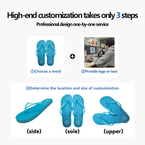 <span class=keywords><strong>2023</strong></span> nuevo logotipo personalizado PE mujeres chanclas zapatillas para mujer ligero verano playa chanclas boda chanclas para invitados - Product Image 5