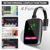 Adaptateur Carplay sans fil USB C 2 en 1 et adaptateur Android Auto Wireless A et convertisseur de jeu de voiture OEM ODM BT IA Box pour audi toyota