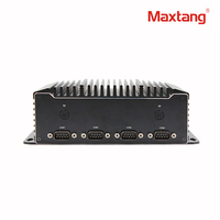 Kustom industri PC Intel Elkhart Danau prosesor Celeron J6412 CPU 6COM 8 USB mini-buah kartu grafis kotak komputer PC
