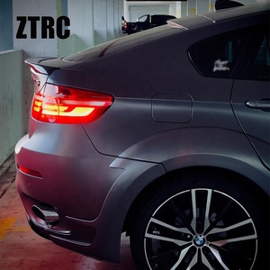 For E71/X6M Style Real Carbon Fiber Material <b>Rear</b> <b>Spoiler</b> Trunk Wing 2007-2014 - Product Image 2