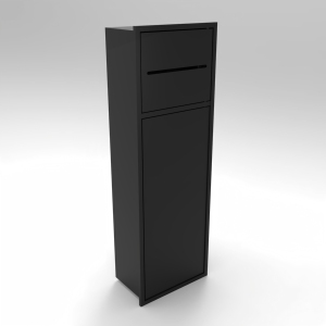 Moderna caja de pañuelos montada en la pared, cepillo de baño, nicho, puerta de almacenamiento de acero inoxidable, <span class=keywords><strong>portarrollos</strong></span> de papel abierto - Product Image 4
