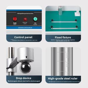 Machine d'essai d'impact par chute de bille <span class=keywords><strong>pour</strong></span> boîtiers d'écrans, plastiques, céramiques, acryliques – Test de résistance aux chocs haute précision avec billes en acier - Product Image 2