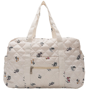 Custom New Large Capacity Lightweight Short Trip Tote Bag Unisex Fashion <b>Single</b> Shoulder Diamond <b>Quilted</b> Zipper Cute Organizer - Product Image 5